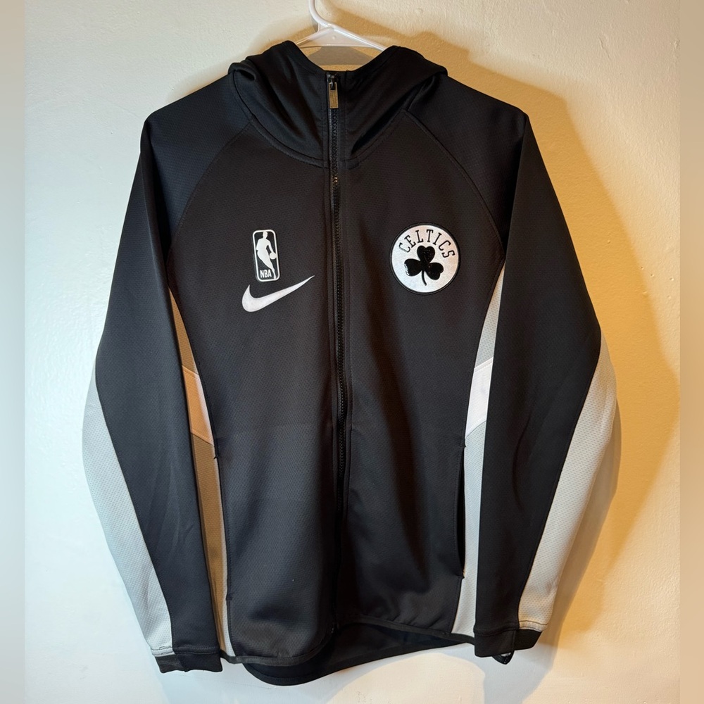 Nike Dri-Fit Therma Flex‎ Boston Celtics NBA Showtime Full Zip Hoodie S